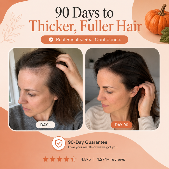Simple daily Pumkin hair routine