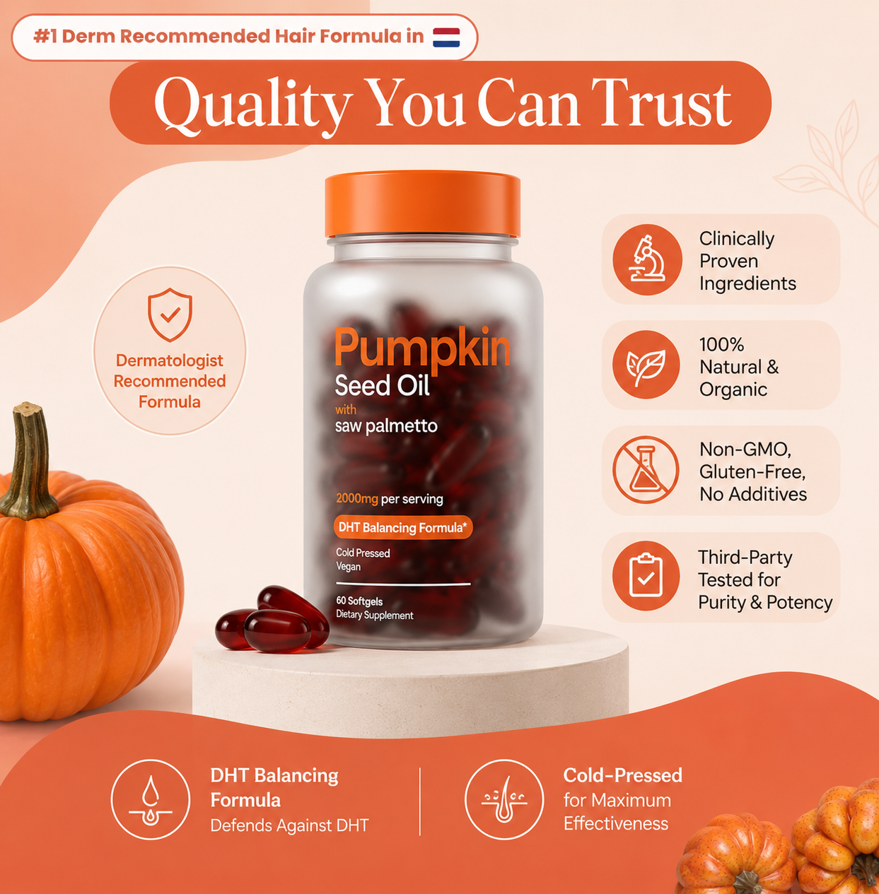 Pumkin® Pumpkin Seed Oil Capsules